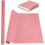 Pink book binding cloth 39.4x16.9 in imitation leather with 1