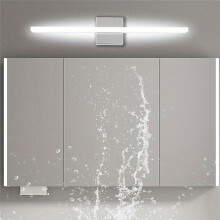 Brushed Lights for Bathroom,Dimmable Vanity Light Bar, Modern LED Bathroom Lighting Fixtures Above Mirror 16 Inch 8W