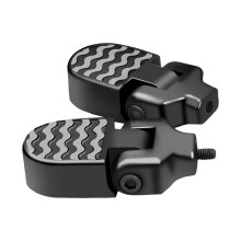 Bike Rear Footrests Folding Aluminum Alloy 2 Pack