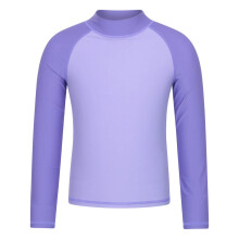 (2-3 Years, Light Purple) Mountain Warehouse Childrens/Kids Long-Sleeved Rash Top