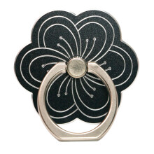 Metal Flower Phone Ring Holder with 360 Rotation