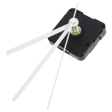 Clock Movement Kit White Aluminum 1 Set
