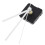 Clock Movement Kit White Aluminum 1 Set 1