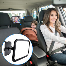 Baby Car Mirror Rear View Shatterproof Acrylic Wide Angle