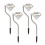 (Colour Changing LED)  Solar Diamond LED Lights Set of 4 1