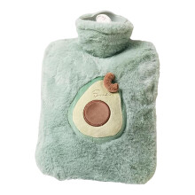 Hot Water Bottle with Soft Cover for Pain Relief
