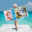 Double-Sided Velvet Microfiber Beach Towel 1