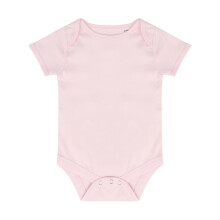 (6-12 Months, Pale Pink) Larkwood Baby Essential Short-Sleeved Bodysuit