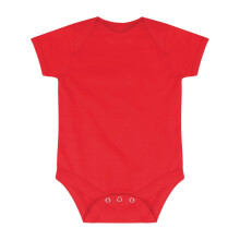 (12-18 Months, Red) Larkwood Baby Essential Short-Sleeved Bodysuit