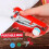 Portable Cordless Mini Sewing Machine Red AAA 2