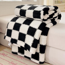 Plaid Throw Blanket Fuzzy Soft 30x40