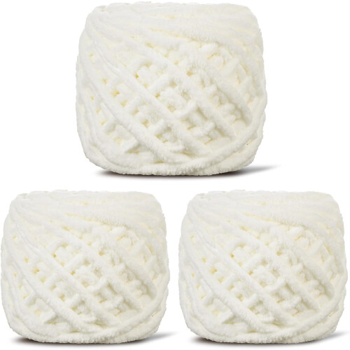 Plush Chenille Yarn Bulky 100g 54.6 Yd