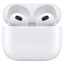 Custodia di ricarica wireless di ricambio compatibile con AirPods (3a generazione), che supporta la ricarica tramite cavo; do