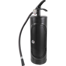 Unbranded metal fire extinguisher wine box for whiskey