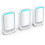 Air Ionizers for Home 3-Pack,Negative Ion Generator EU 1