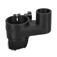 CNC Router Dust Shoe 52mm Brush Cleaner for 300W-500W