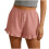 Women's Casual Lounge Shorts Ribbed Elastic Waist Pull-On 1