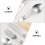 Stainless Steel Children Tableware Set 3 Pieces White 3