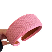 Leather Hairband Wide Brim Stylish Comfortable Daily Wear