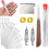 Large Eye Hand Sewing Needles Set with Threader Thimbles 2