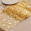 3 Rolls Bling Star Table Runner 11x108" Sequin Glitter Foil Metallic Thin Mesh Table Runner 5