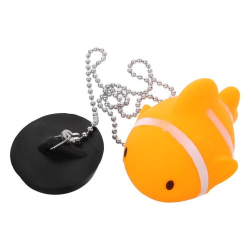 Rubber Tub Stopper with Chain