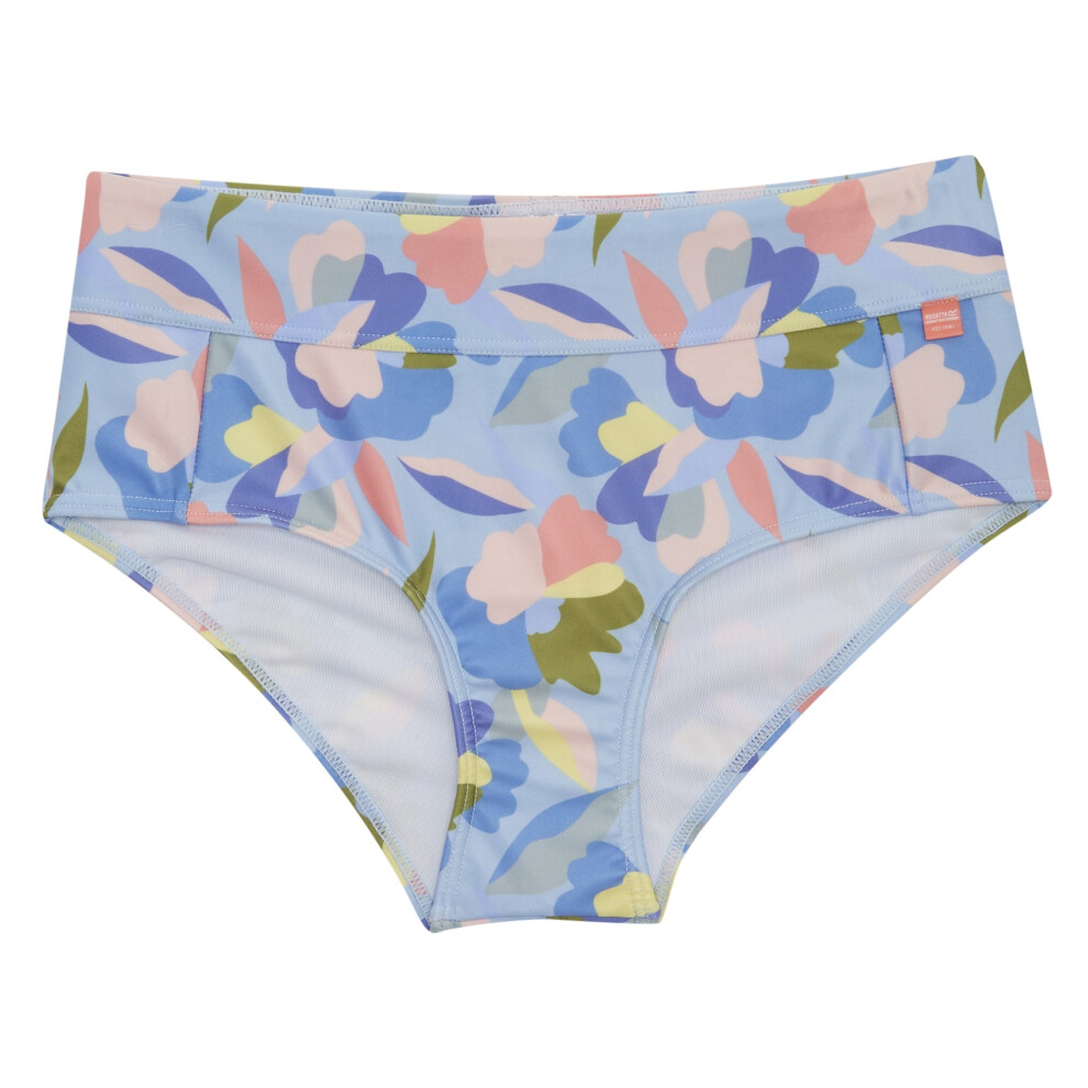 Regatta (18 Uk, Blue) Womens/Ladies Paloma Abstract Floral Swim Briefs