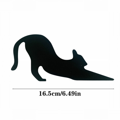 Wooden Cat Door Stopper Rustic Non-Scratch 1 Piece 2