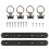Track Fixed Circular Slide Rail Lock RV Trailer Modification L-Shaped Track Trailer Tie Track 3