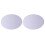 Acrylic Reflective Mirror Round 18x18x0.2 in 2 pcs 1
