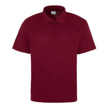 (9-11 Years, Burgundy) AWDis Cool Childrens/Kids Cool Polo Shirt