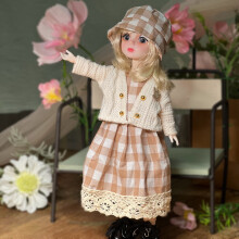 Loli Doll Dress-Up Set with 20 Joints and Hand-Painted Lips