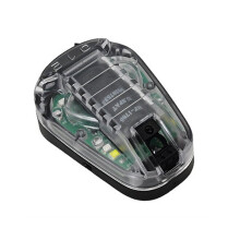 Luce per casco a LED, luce di segnalazione, lampada di identificazione per la sopravvivenza all'aperto, torcia elettrica, luc