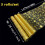 3 Rolls Bling Star Table Runner 11x108" Sequin Glitter Foil Metallic Thin Mesh Table Runner 7