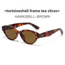 (Tea)Trendige Katzenaugenbrille mit Polycarbonat Gläsern Sonnenschutz für Damen Herren