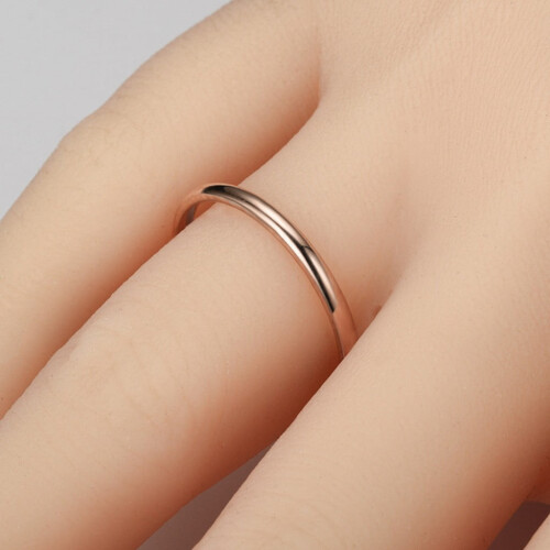 Women's Sterling Silver White Geometry Ring 2