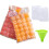 Disposable Ice Cube Bags Stackable Self-Sealing 100 Pack 1