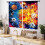 Basketball Curtains Blue 2 Panels 55x39 inch 3