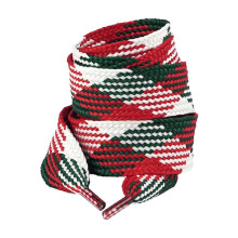 Christmas Shoelaces Flat 47in Holiday Gift 1 Pair