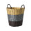 Plastic Woven Laundry Basket White 1 Pack 7
