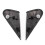 1 Par de Espelho Retrovisor Placa Triangular Lateral Capa de Espelho Retrovisor Acabamento de Canto 60118-42010 para  RAV4 2006-2012 2