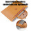 PU Leather Laptop Bag Waterproof A4 Folder Brown 8