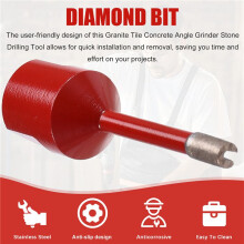 M14 6mm Sintered Marble Drilling Tool Diamond Drill Bit Granite Tile Concrete Angle Grinder Stone Drilling Tool
