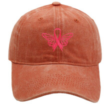Pink Ribbon Baseball Cap for Men and Women Adjustable