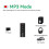 Trasmettitore e Ricevitore Audio  con MP3 TF 5
