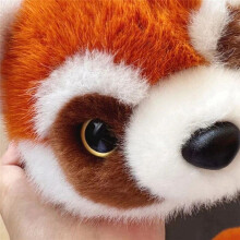 Panda Turns Into Raccoon Doll Pillow  Children'S Sleeping Bed Birthday Graduation Gift 45cm