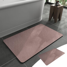 Diatomaceous Earth Bath Mat 15.75x23.62 in Non-Slip