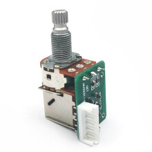 Gitarre Push Pull Schalter Potentiometer B500K für LP Verdrahtungsharness Verwendet