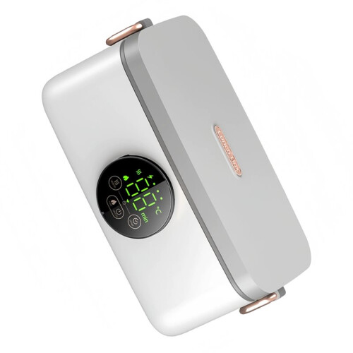 Self Heating Lunch Box,Battery Powered Lunch Box with Automatic Heating,Rechargeable Battery Provid Rapid Heating 2