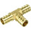 Brass PEX 1/2 Inch Tee Fitting 10 Pack 1